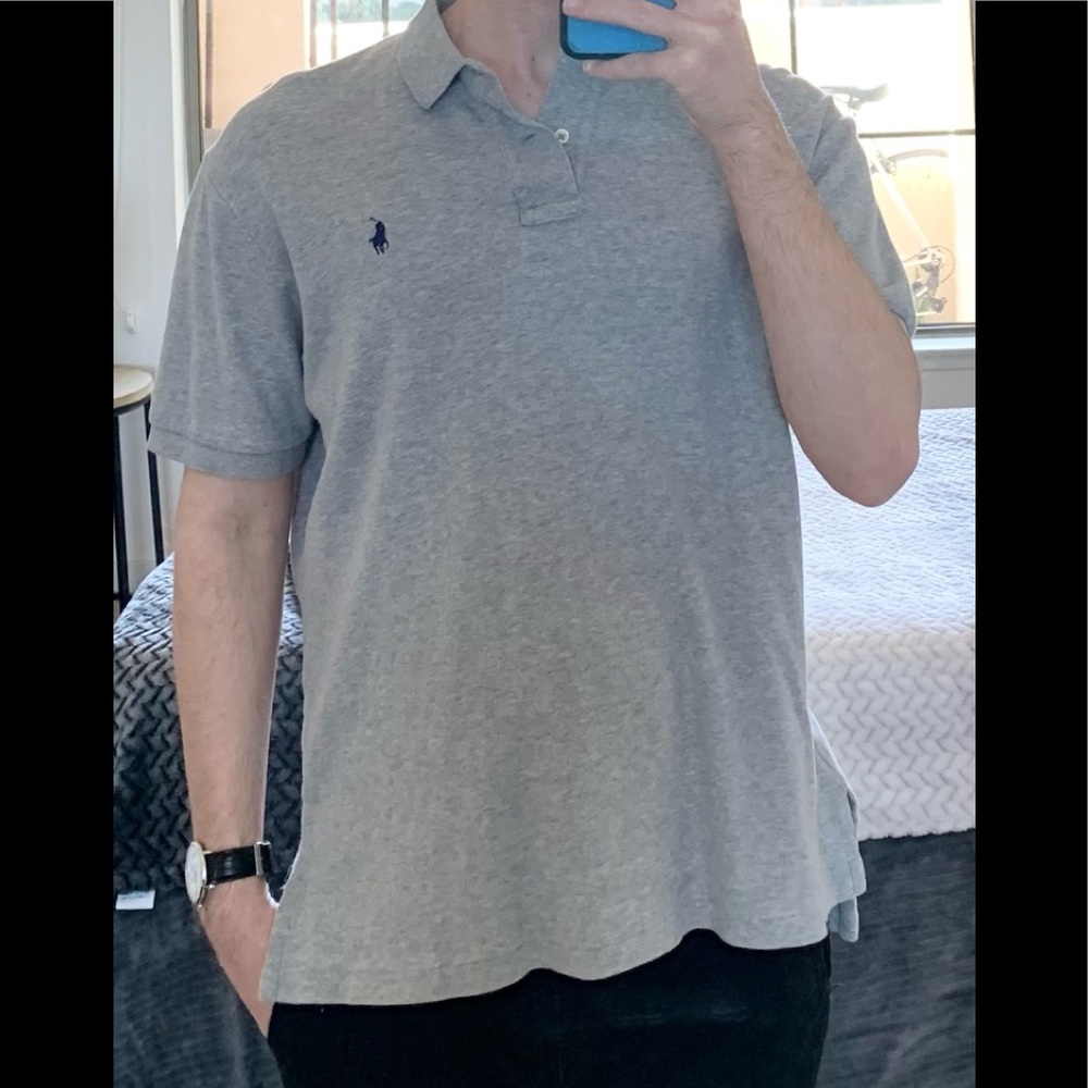 Ralph Lauren Gray Polo